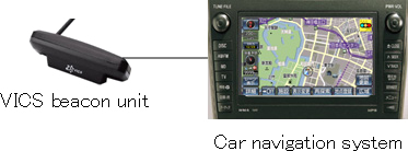 VICS beacon unit / Car navigation system