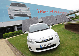 Toyota Motor Manufacturing (UK) Ltd. to Install Large-scale Solar Panel Array