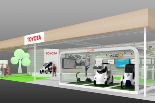 Toyota's Smart Mobility Booth