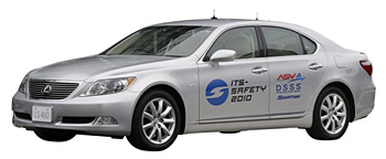 Lexus LS460 ITS demonstration vehicle