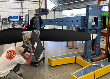 「プロペラ組付」 を安全にA