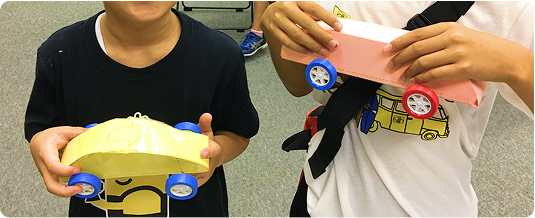 空力ボディ 工作イメージ