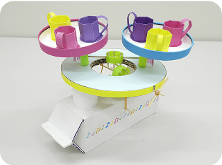 コーヒーカップ 工作完成品