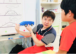 空力ボディ 制作中の様子