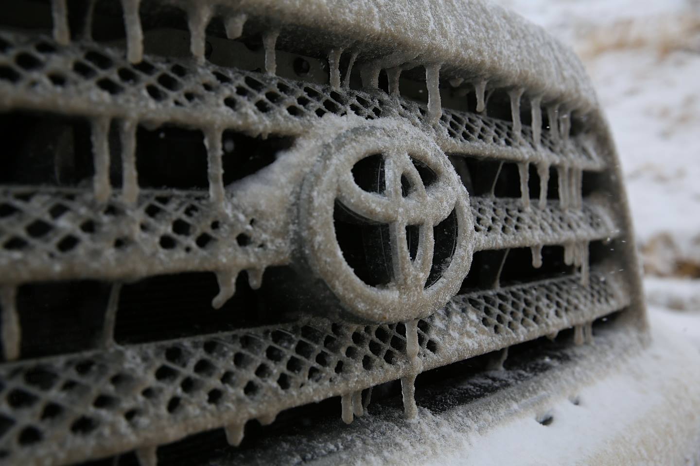 "We have arrived in Churchill falls. It snowed on us for the entire journey today, further testing the trucks. Everything is still in one piece, and the four-wheel drive system and the tires handled the messy roads quite well." -  Posted April 6