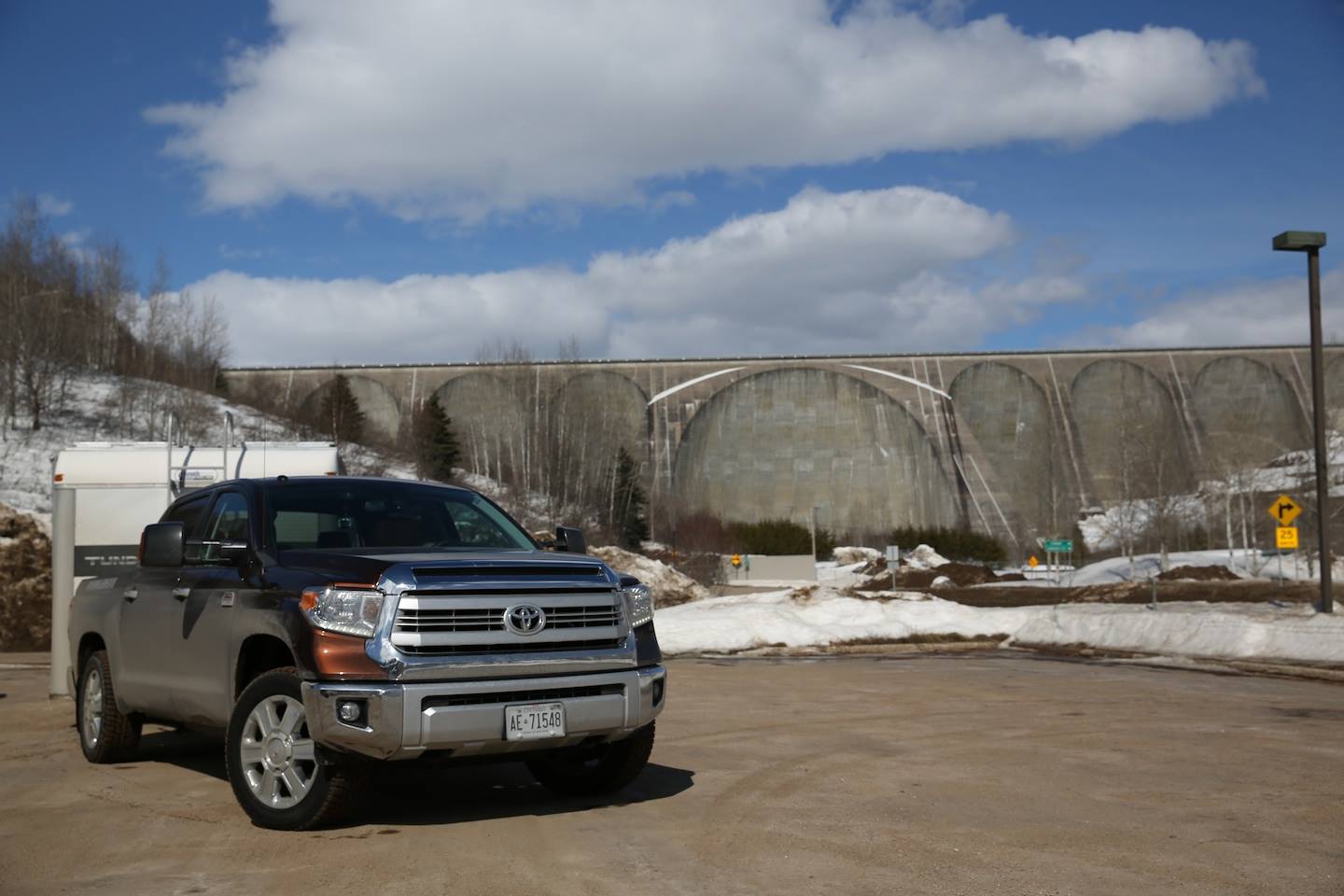 "Roads were full of holes but the Tundra handled it easy. The torque from these trucks is incredible." - April 4