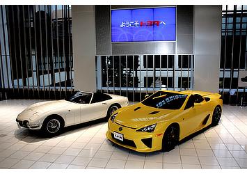 Toyota 2000GT & Lexus LFA Spider