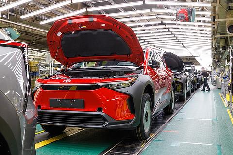 Motomachi Plant: Assembly production line (as of April 2025)