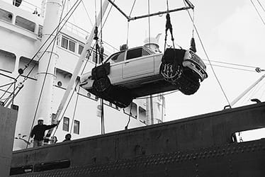 The Corolla exported to overseas countries for the first time in 1966