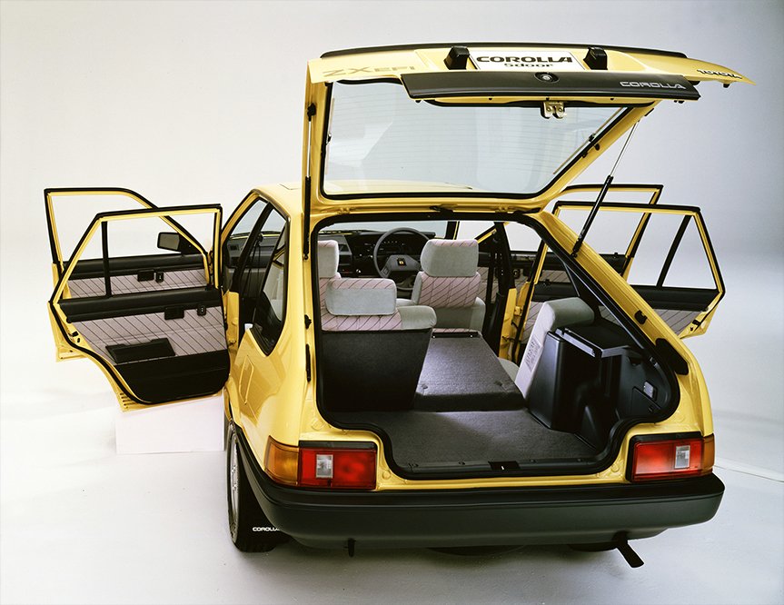 Corolla Liftback (introduced in 1983)