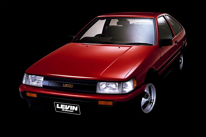 Corolla Levin AE86 (introduced in 1968)