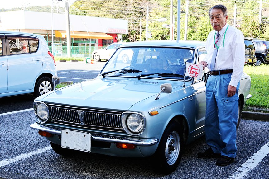 Shougo Asada bought his beloved first generation Corolla in 1969.