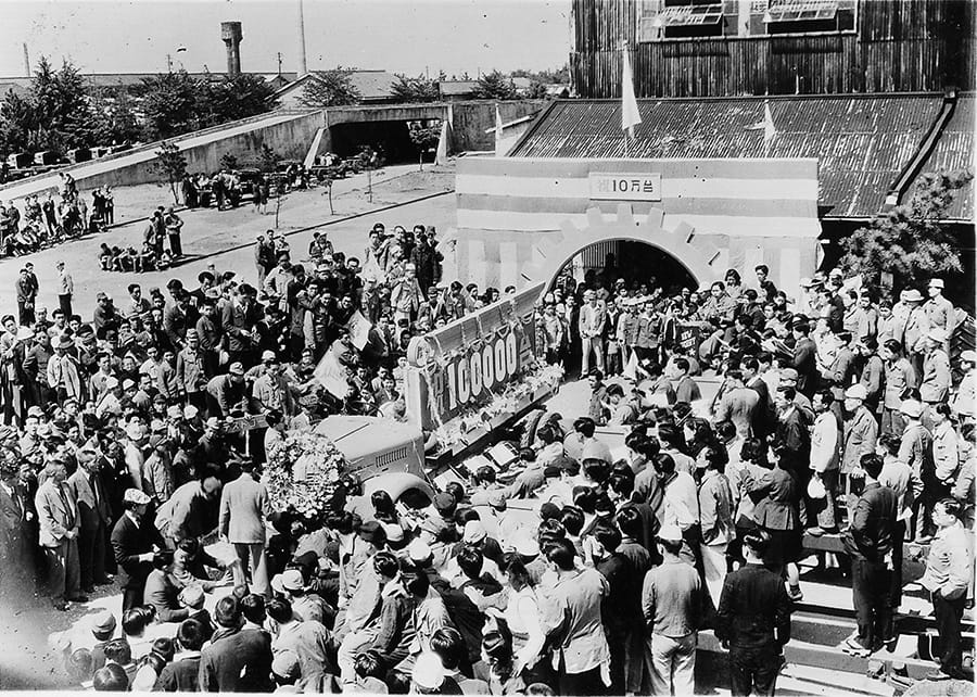 Cumulative production in Japan reaches 100,000 units