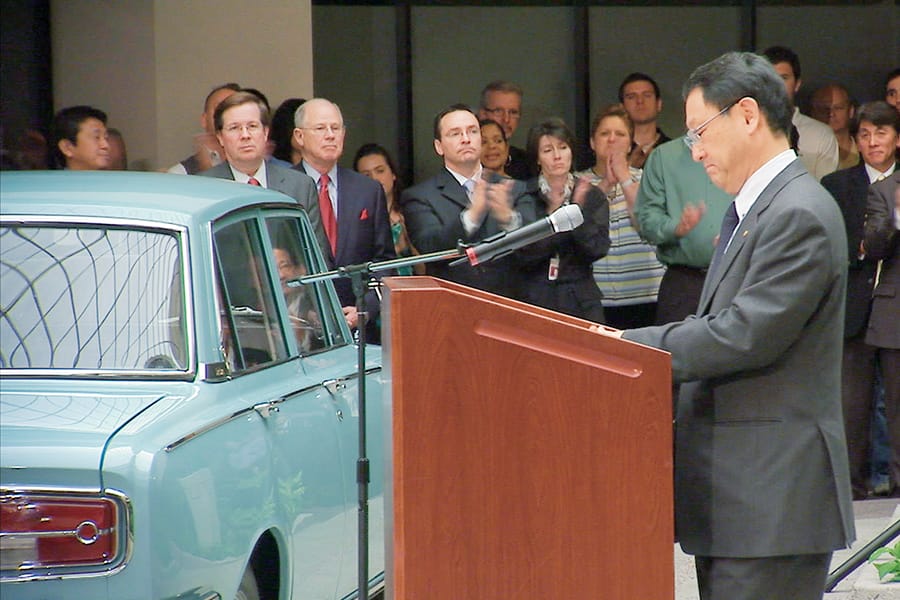 President Toyoda attended U.S. congressional hearing