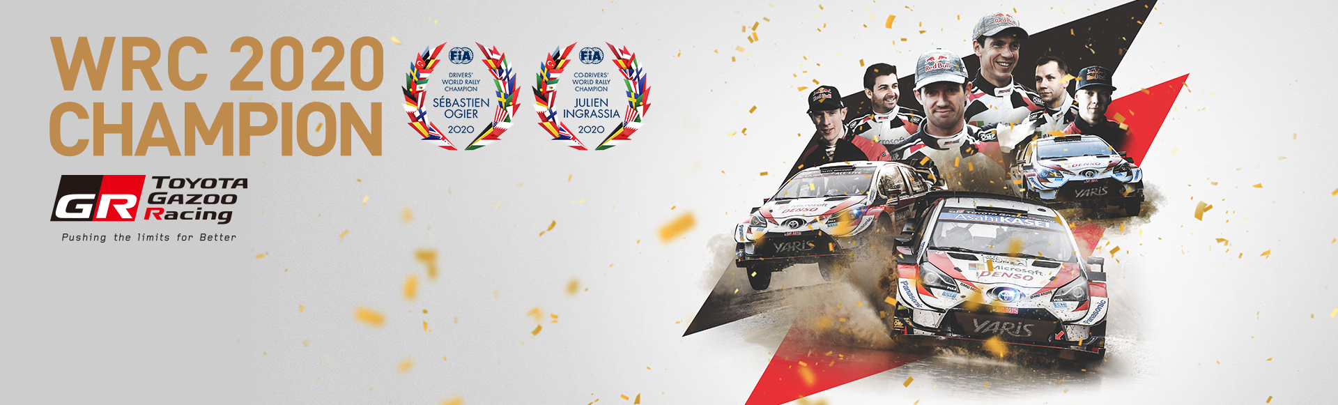 Rally Monza: Day 4 Ogier and Ingrassia become seven-time world champions with TOYOTA GAZOO Racing