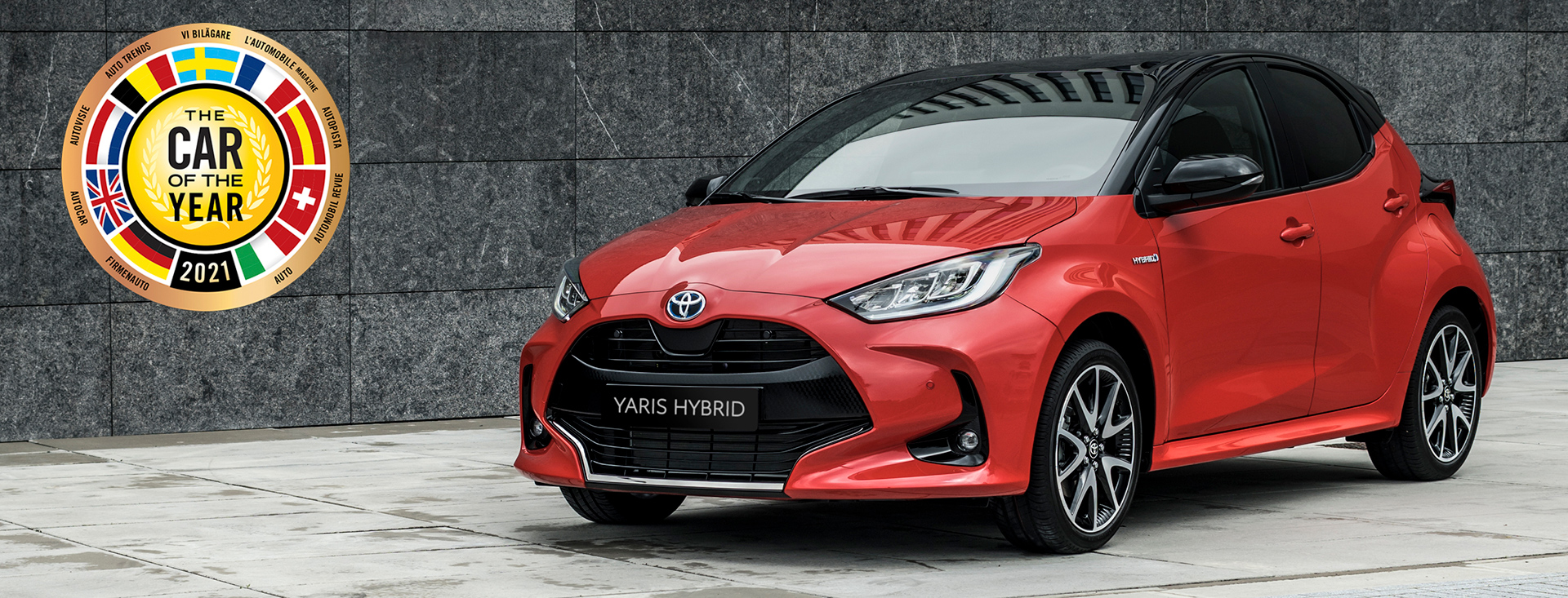 Toyota Yaris Named 2021 European Car of the Year