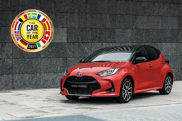 Toyota Yaris Named 2021 European Car of the Year