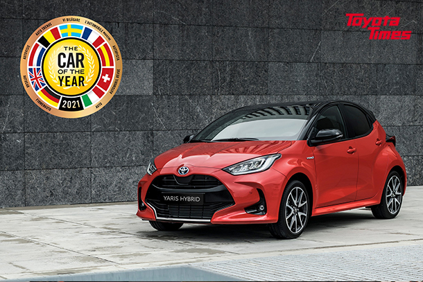 Through Yaris's Win of the Car of the Year 2021 in Europe