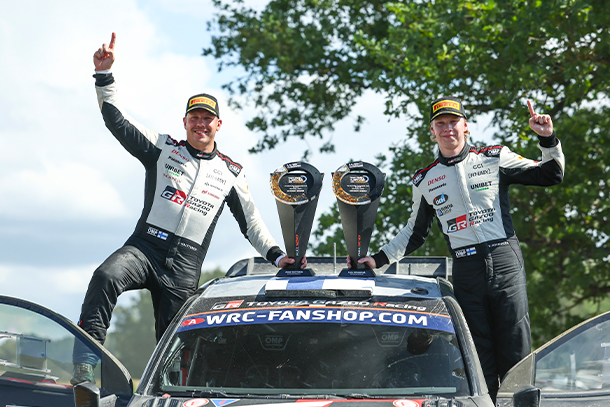 Rally Latvia Rovanperä and Ogier score another TOYOTA GAZOO Racing one-two