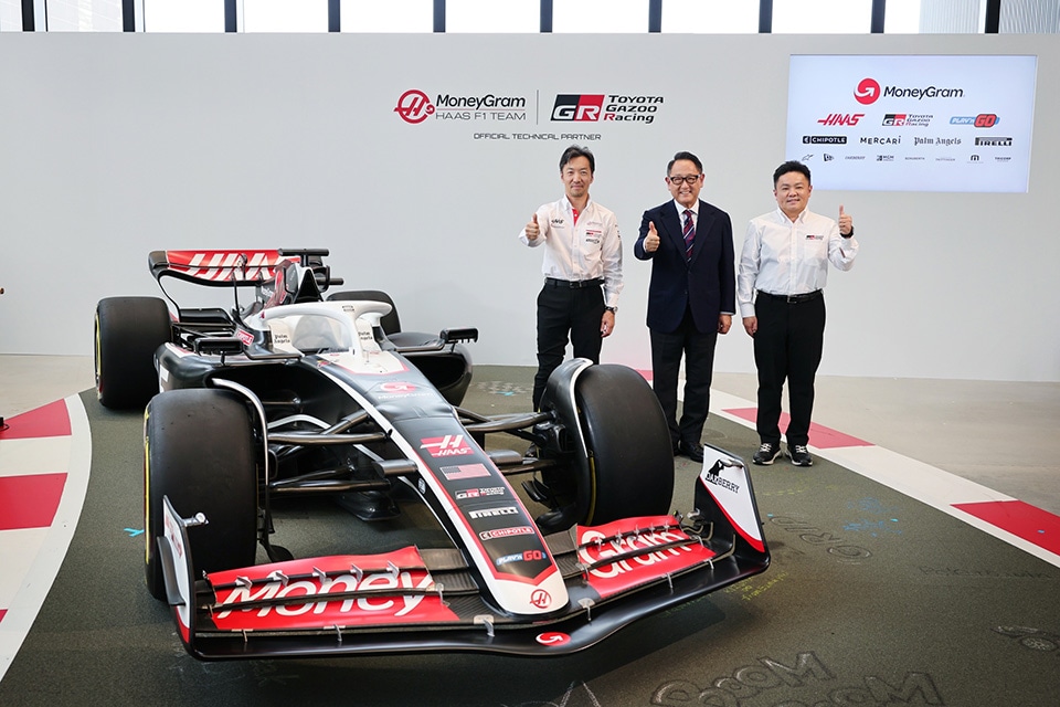 TOYOTA GAZOO RacingとMoneyGram Haas F1 Team、自動車産業の未来を見据えた業務提携に合意