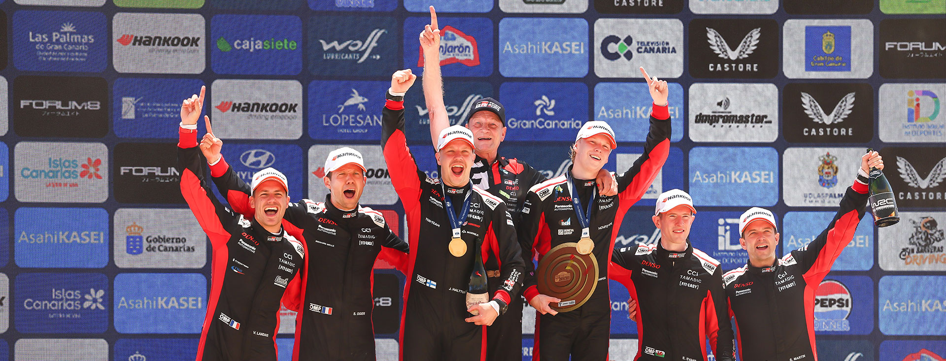 Rally Islas Canarias Rovanperä spearheads 1-2-3-4 finish for TOYOTA GAZOO Racing