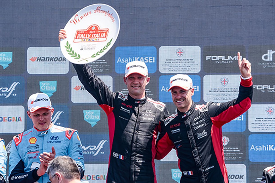 Rally Italia Sardegna Ogier and TOYOTA GAZOO Racing clinch dramatic Sardinia triumph
