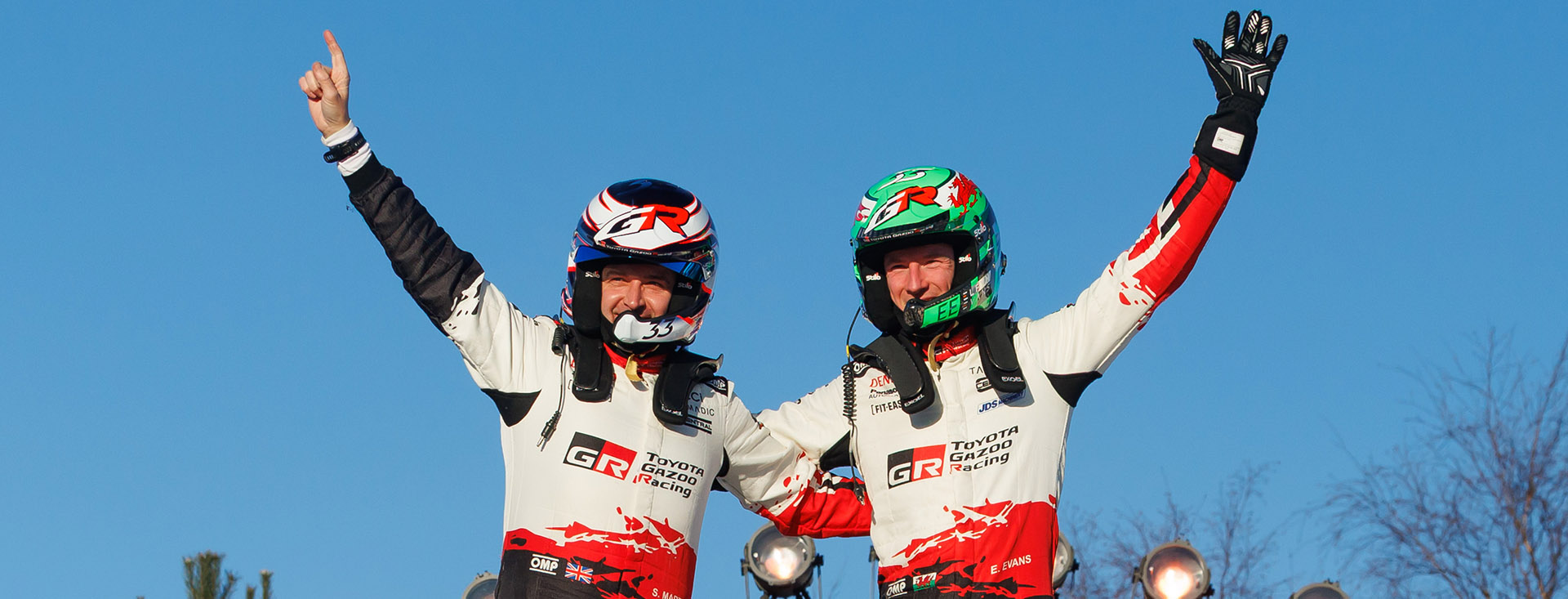 WRC 第2戦 ラリー・スウェーデン エバンスが首位を守り2年連続でラリー・スウェーデンを制覇 勝田、パヤリ、ソルベルグが続きTGR-WRTは1-2-3-4フィニッシュを達成