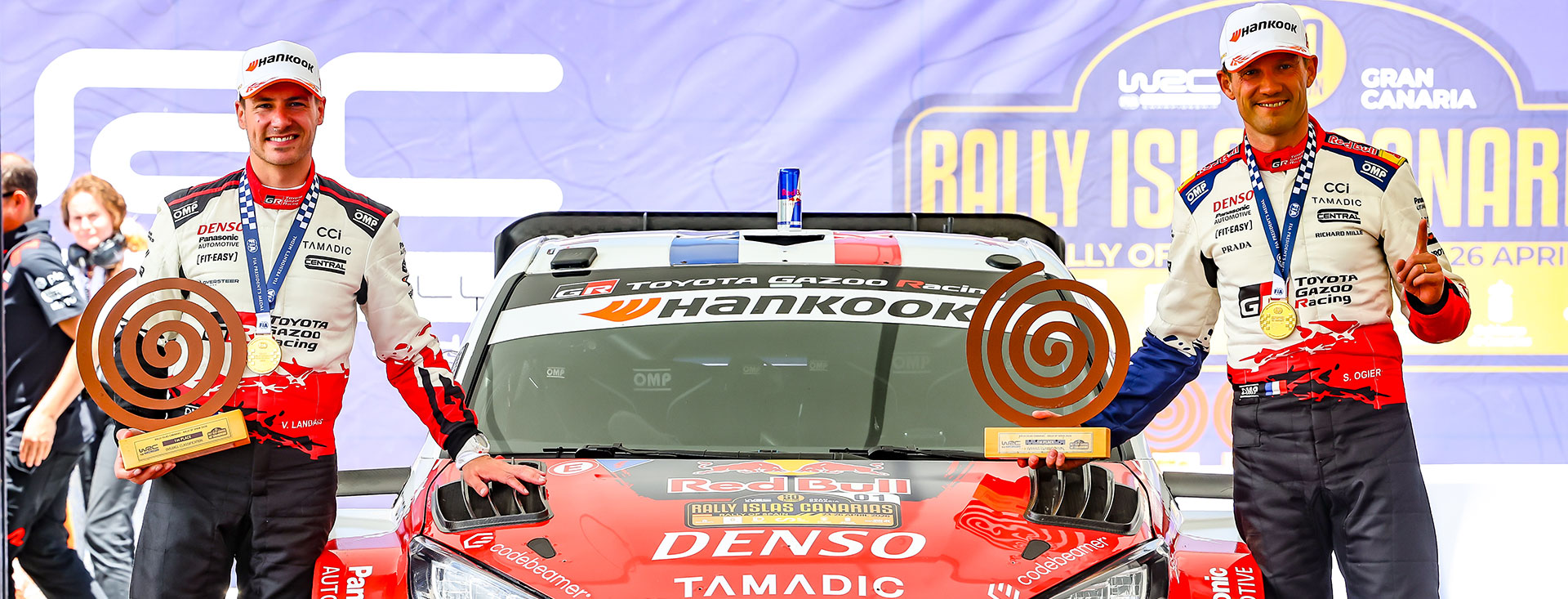 WRC 第5戦 ラリー・イスラス・カナリアス 激しいチーム内バトルを制したオジエが今シーズン初優勝を飾りGR YARIS Rally1は2年連続で1-2-3-4フィニッシュを達成