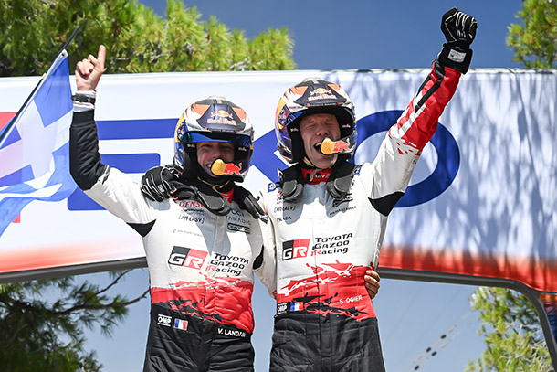 WRC 第8戦 アクロポリス・ラリー・ギリシャ オジエが首位争いを制しパーフェクトウィンを達成 勝田は総合3位に入りドライバー選手権2位の座を守る