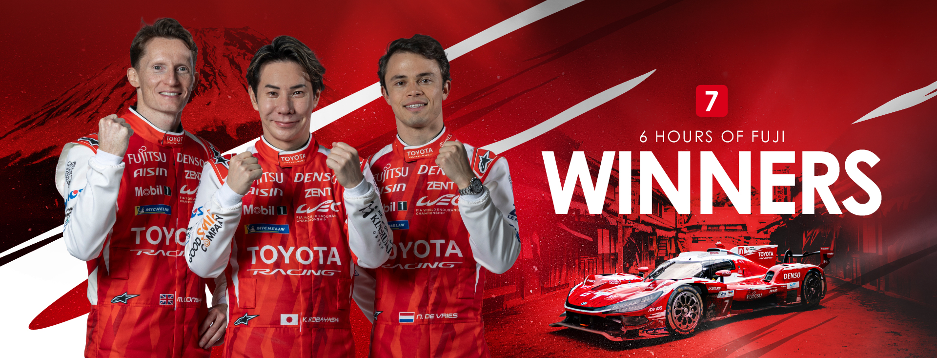 6 Hours of Fuji TOYOTA RACING Wins Dramatic Home Race