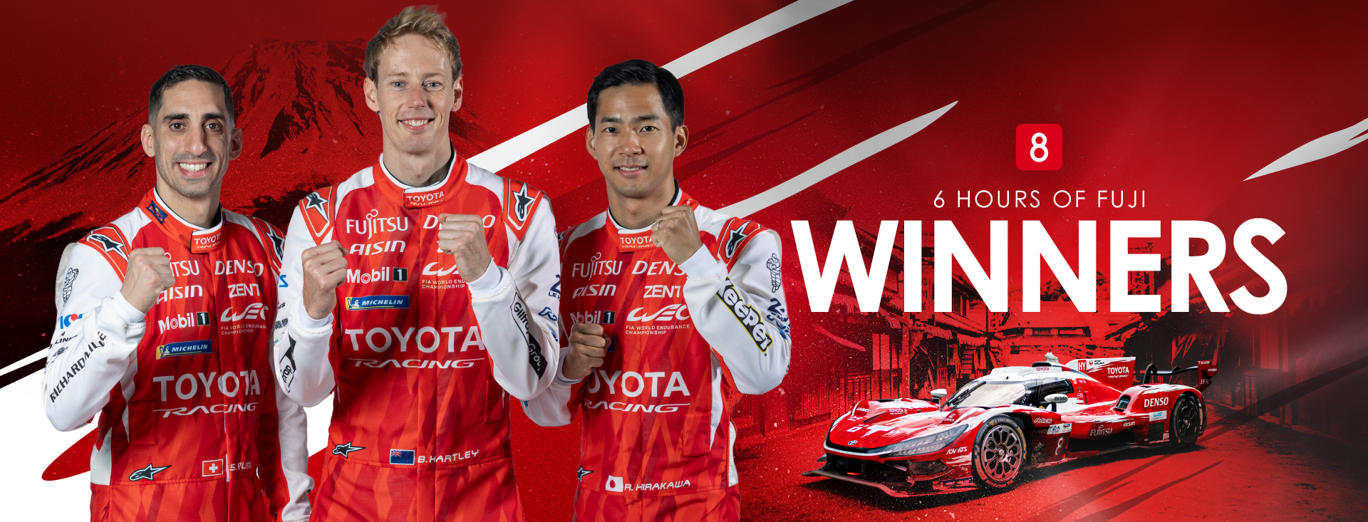 WEC 2026年シーズン 第6戦 ホーム富士6時間レース TOYOTA RACING、富士で劇的な勝利を挙げる