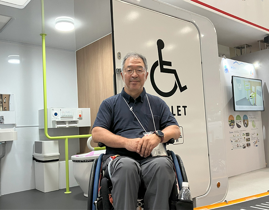 トヨタループス 中垣さん（中途障害・胸髄6番損傷）腹筋や背筋、そして脚の感覚がないという