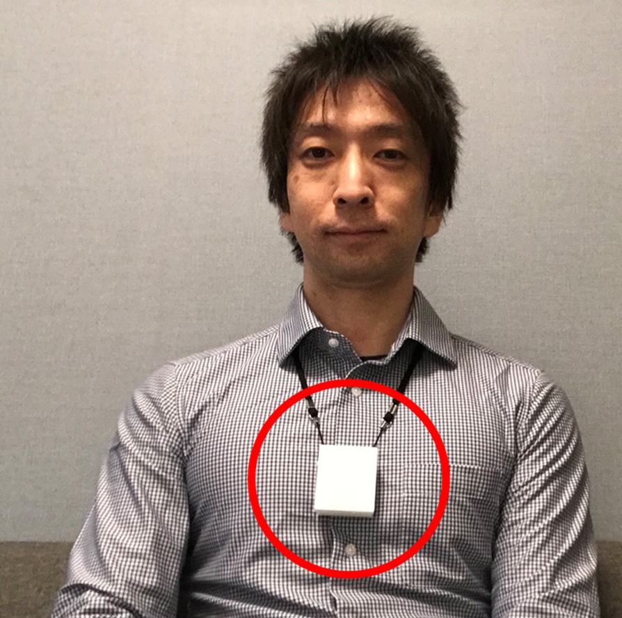 Figure 1. The Badge Developed by Toyota We developed it based on MIT Media Lab's Open Badges to collect data from around 100 participants.