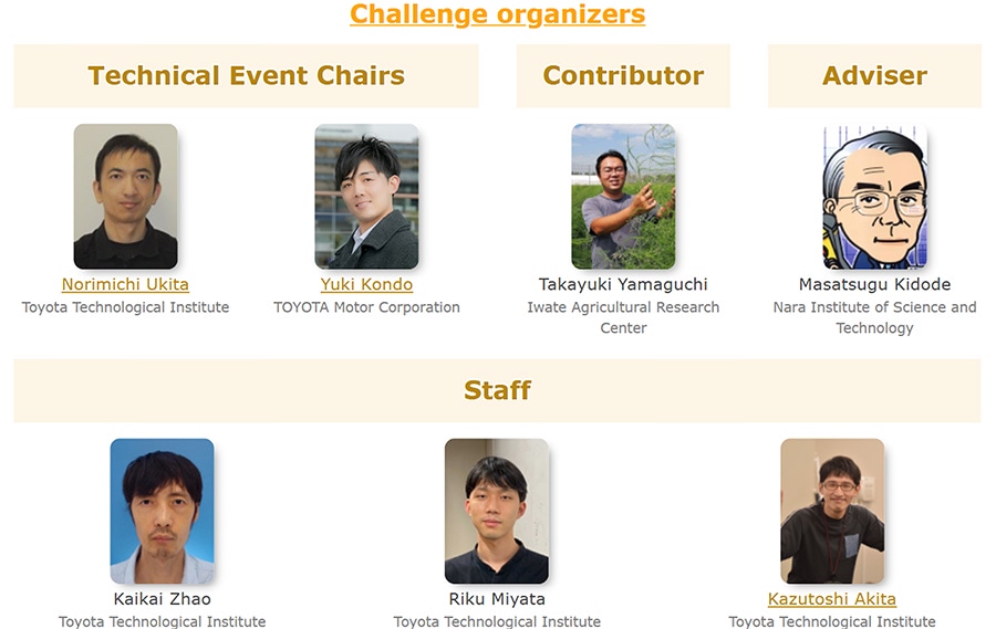 Figure 5 MVA2023 SOD4SB Challenge Committee Members
