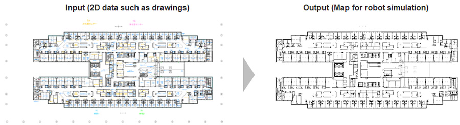 Automated simulation map creation
