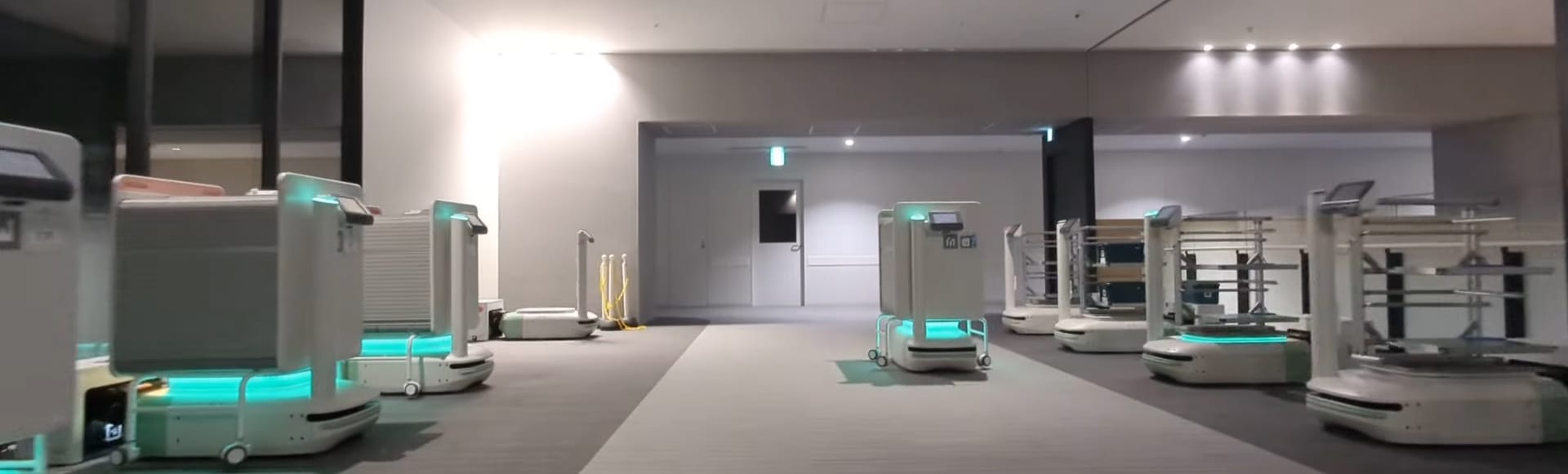 Coexistence With the In-Hospital Transport Robot Potaro