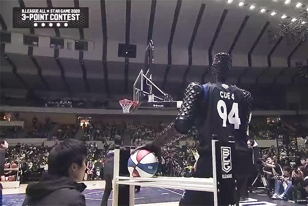 AIバスケットボールロボット「CUE4」、BREAK THE BORDER賞 受賞