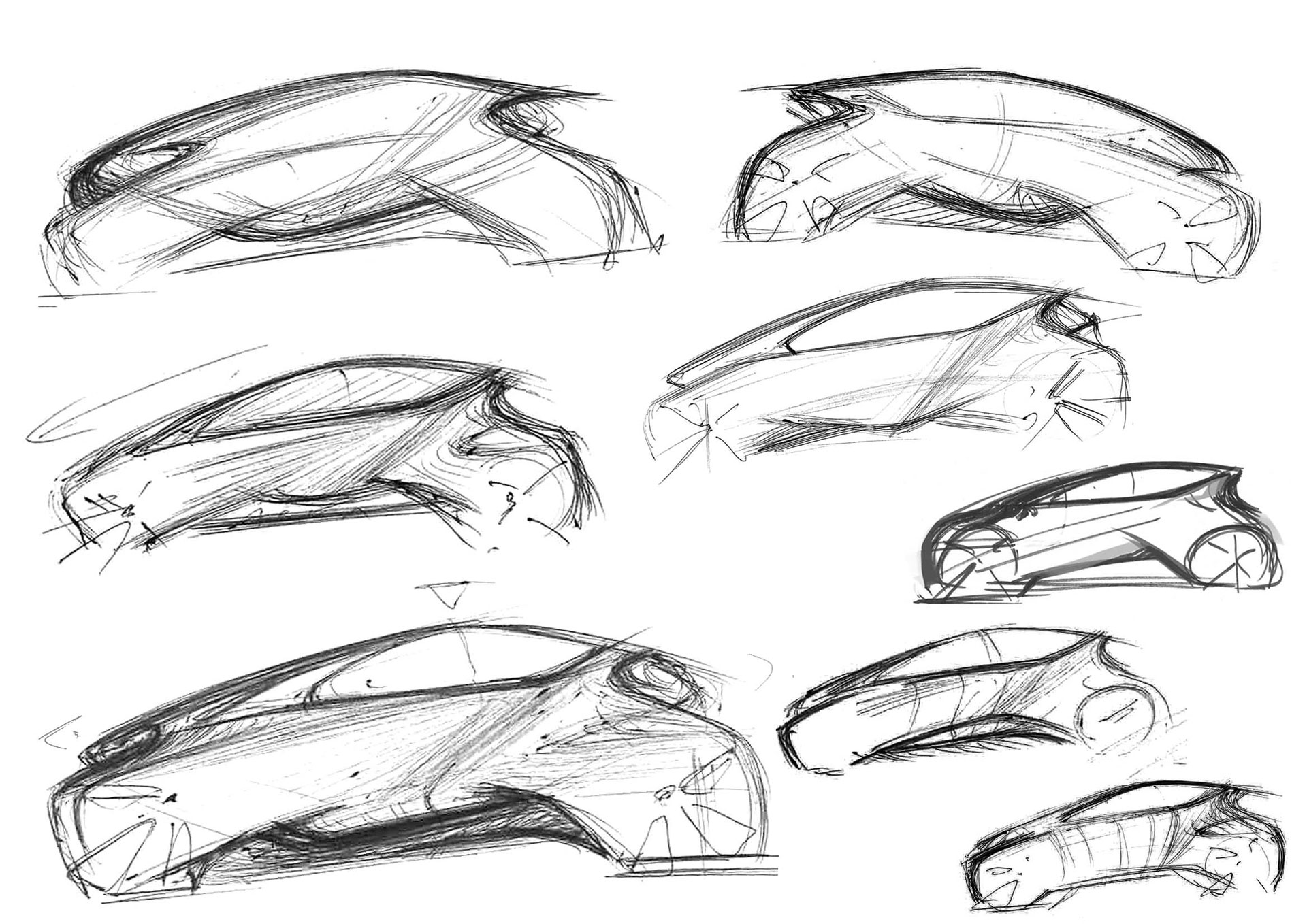 アクアデザインスケッチ トヨタデザイン トヨタブランド モビリティ トヨタ自動車株式会社 公式企業サイト