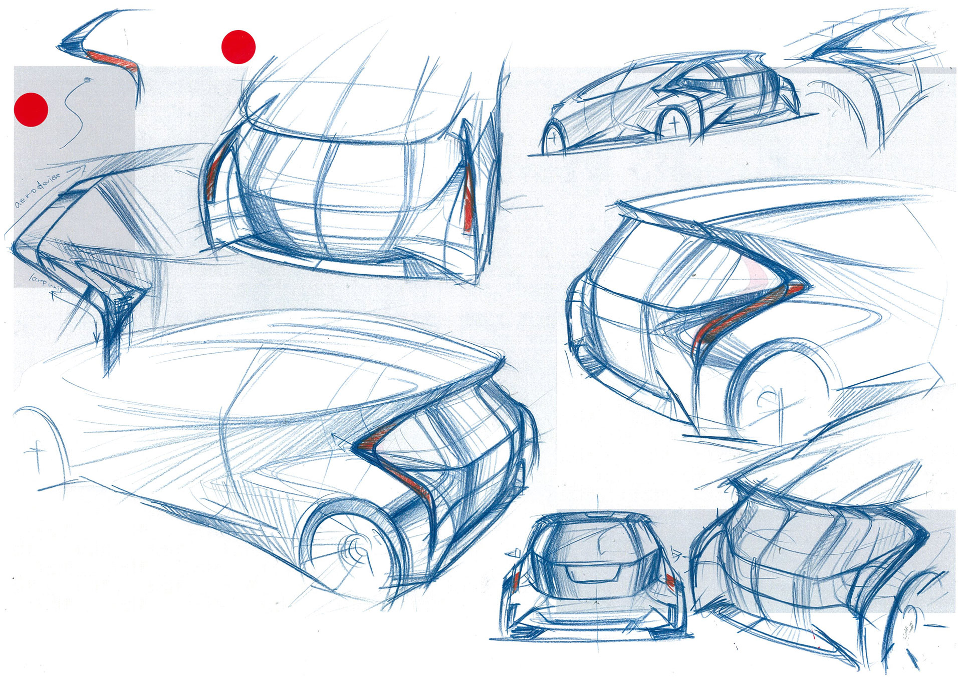 アクアデザインスケッチ トヨタデザイン トヨタブランド モビリティ トヨタ自動車株式会社 公式企業サイト