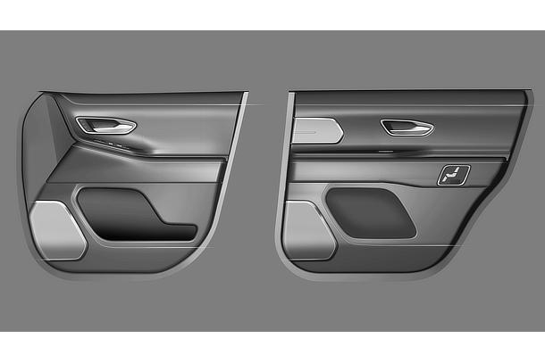 Century Door Trim Early Idea Sketch
