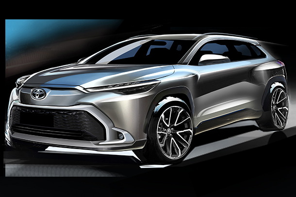 Corolla Cross Design Sketches