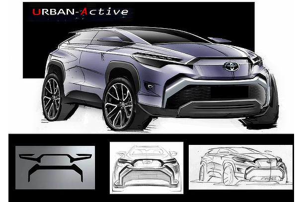 COROLLA CROSS Idea Sketch