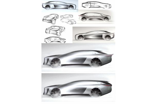 Advanced Lift-up Sedan Sketch