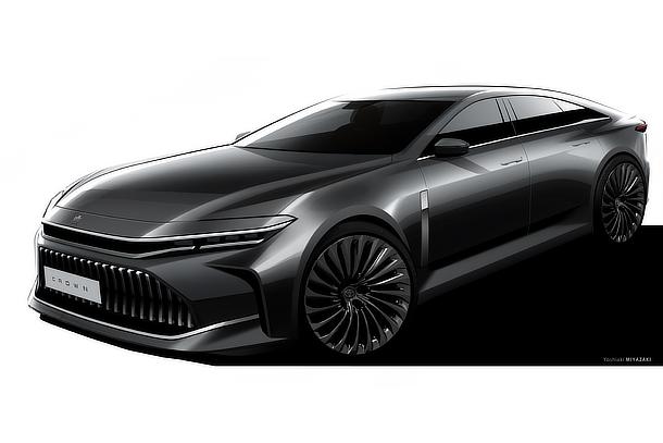 Crown (Sedan type) Early Idea Sketch