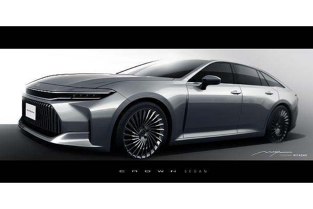 Crown (Sedan type) Mid Stage Idea Sketch