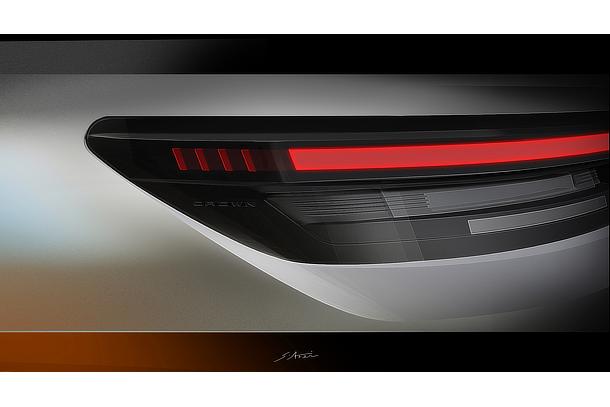 Crown (Sedan type) Rear Lamps Idea Sketch