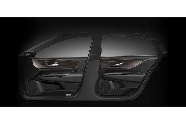 Crown (Sedan type) Door Trim Mid Stage Idea Sketch