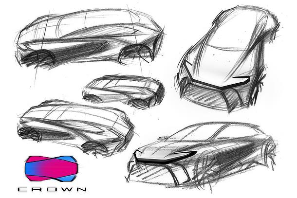 Crown (Sport type) Early Idea Sketch