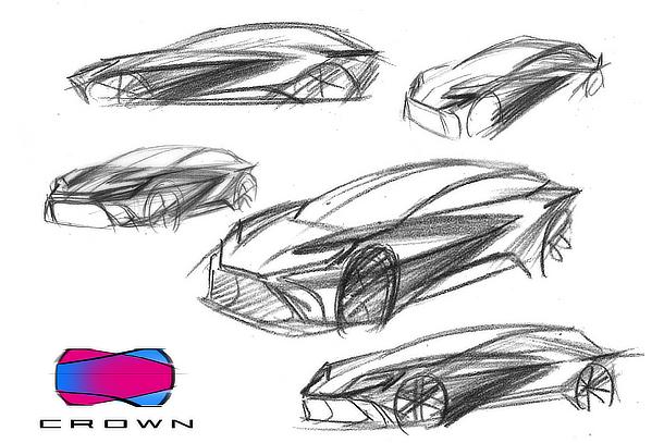Crown (Sport type) Early Idea Sketch