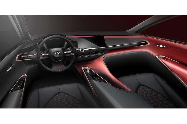 Crown (Sport type) Driver's View Sketch